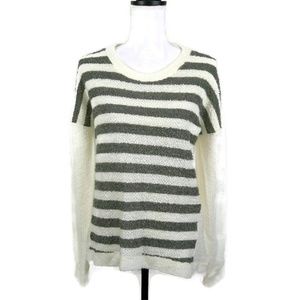 Love Riche Ivory Stripe Sweater Size Small